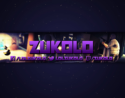 Zukolo Twitch Streamer Channel Art