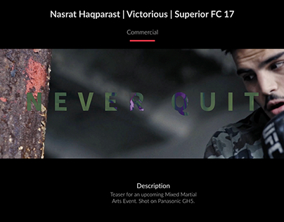 Nasrat Haqparast | Victorious | Superior FC 17