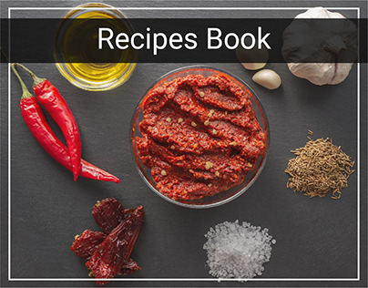 Double A4 Recipes Book