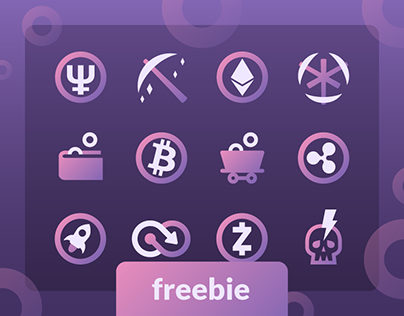 Cryptocurrencies icons