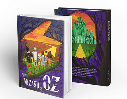 Wizard of Oz Book Cover (Art Show Winner)