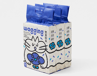 Wagging Tofu Cat Litter 豆腐混合貓砂