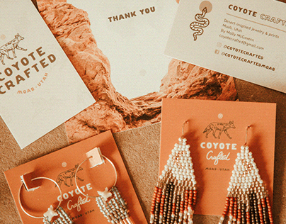 Coyote Crafted Brand Identity