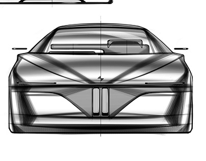 ELECTRIC BMW COUPE Sketch project