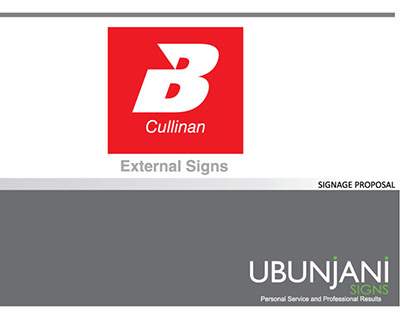 Build It Cullinan External Signs - Signage Proposal