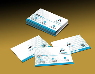Corporate simple and unique business card design