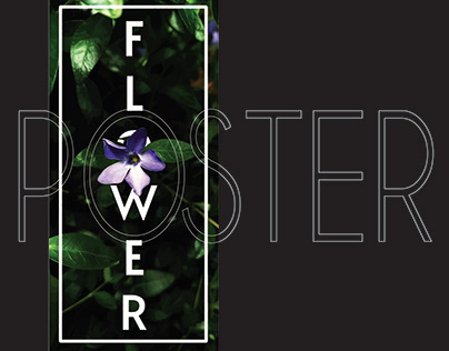 Plakat "Flower"