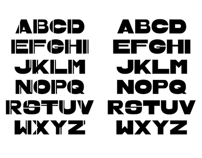Modular alphabet