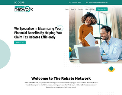 Accounting and Tax Service Website Design
