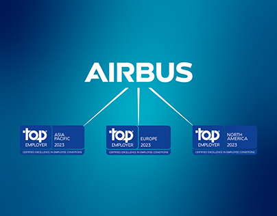 AIRBUS TOP EMPLOYER 2022 CERTIFICATIONS DESIGN SN