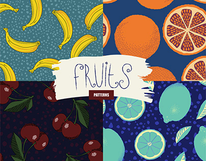 fruits and vegetables patterns