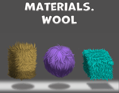 Materials study. Wool