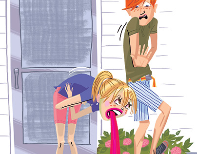 Chuck Gonzales-Tween Embarrassing illustrations