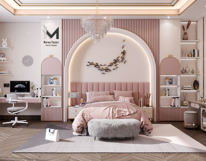 Pinky Girl Bedroom