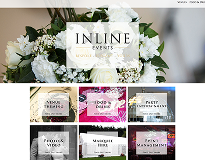 Inline Events Website