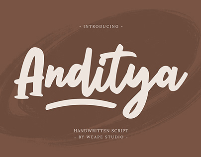 Anditya Script