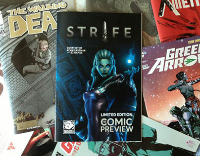 S2 Games' Strife Comic Book