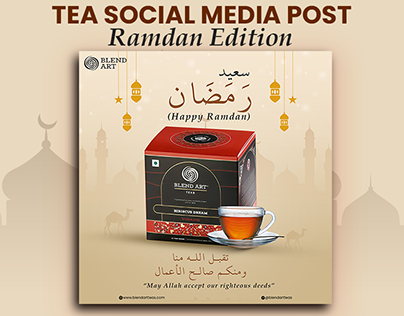 Tea social media post