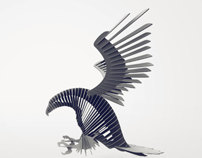 Flatpack—North American Bald Eagle