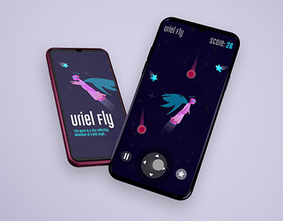 Uriel Fly - Fictional Mobile Game UI Design