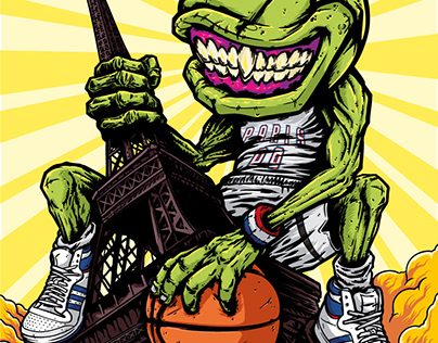 Paris Basketball 2020 - Promotional Poster