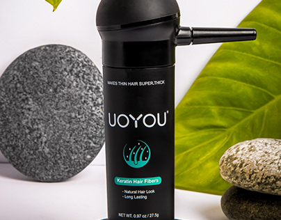 Hair powder Product photography - did this for UOYOU