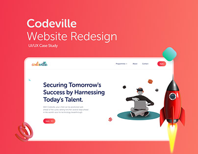 Codeville Website Redesign Case Study