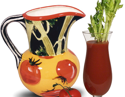 Bloody Mary Pitcher product photograph - Droll Designs