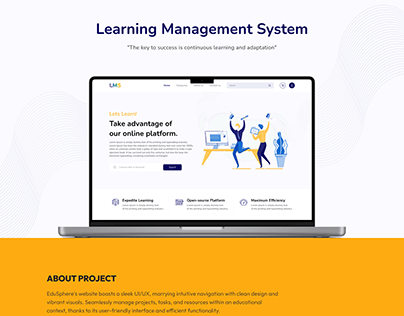 Learning Management System Website