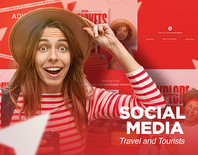 travel & tourists social media post designs
