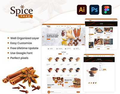 Spice Seed - Responsive OpenCart (4.0.1.1) Theme