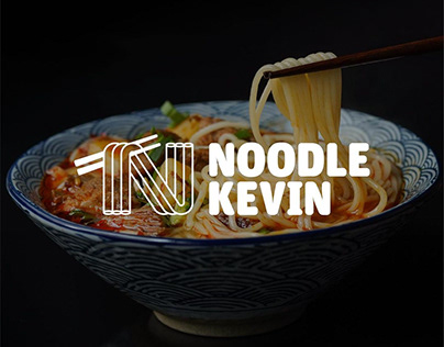 Noodle Kevin logo design