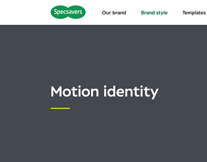 Specsavers Motion Identity