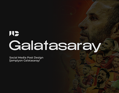 Şampiyon Galatasaray! - Social Media Post Design