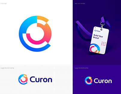 Curon Logo Brand Identity | C Letter Mark | Crypto Logo