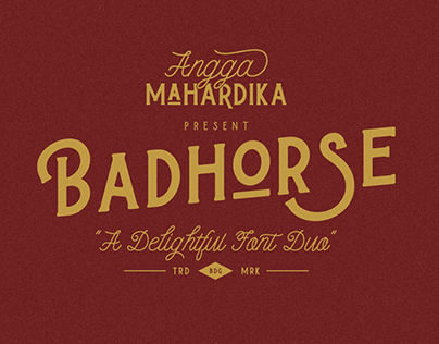Badhorse Font