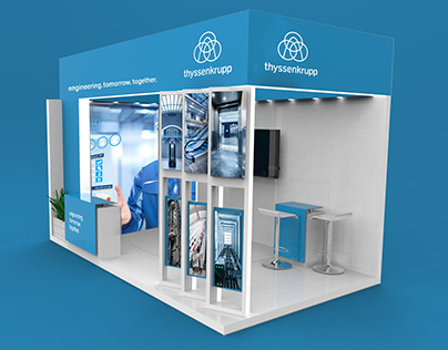 Thyssenkrupp Booth design