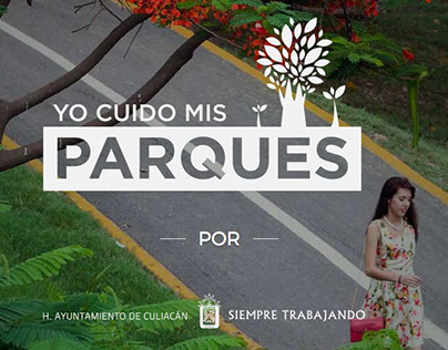 "You Cuido Mis Parques" App Webpage