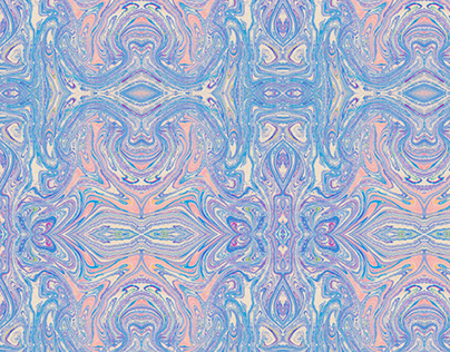 Bather Samples - Swirl + Reflection Patterns