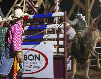 Rodeo Bullfighter