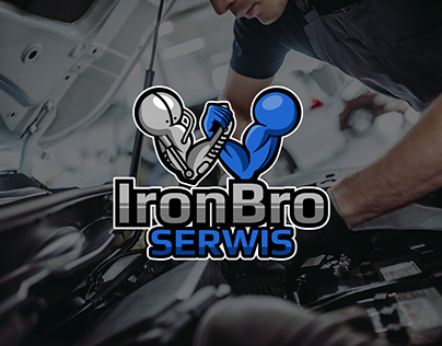 IronBro mascot logo