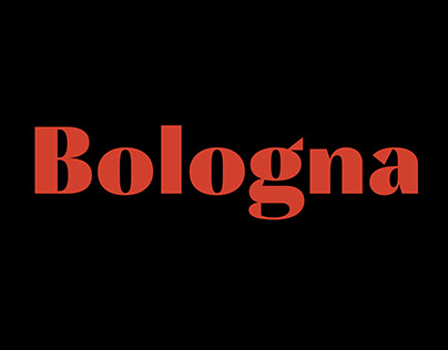 Bologna – Typeface