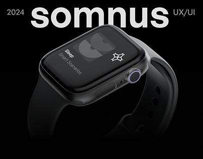Somnus | Sleep Tracker | IOS App | UX/UI 2024