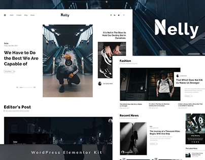Nelly - Blog & Magazine Elementor