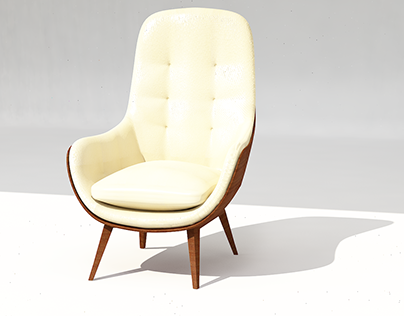 Armchair 3DS MAX + VRAY