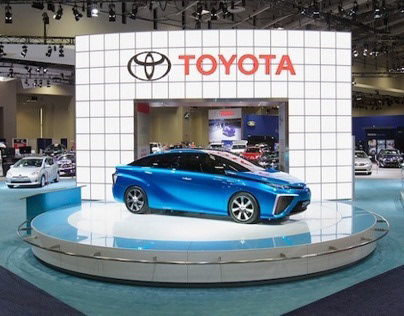 Toyota at the Washington DC Auto Show