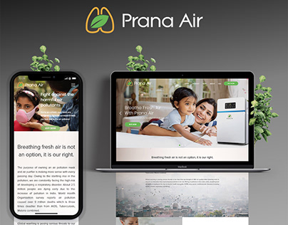 Prana air - Air purifier product