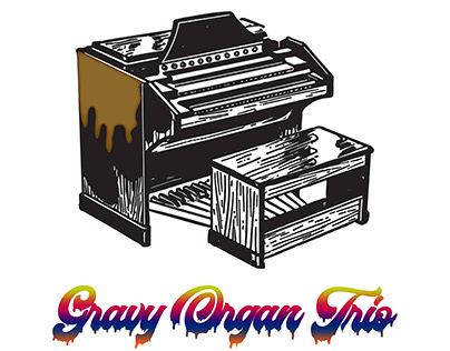 Logo Design-Gravy Organ Trio