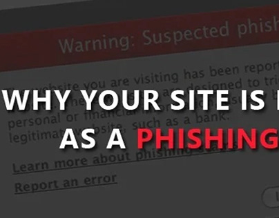 Why Site is Flagged as a Phishing Site in Google?