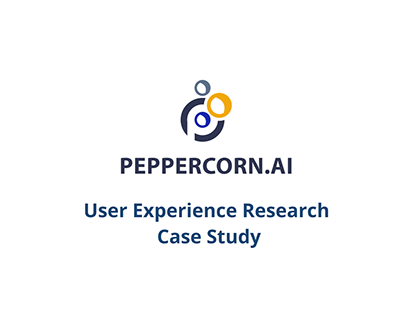 Peppercorn - UX Research Case Study